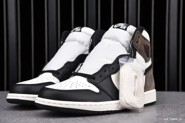Rep Onekick JORDAN RETRO 1 HIGH MOCHA DARK AIR 555088-105 0322